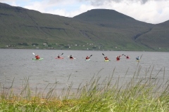 Kayaking trips Faroe islands